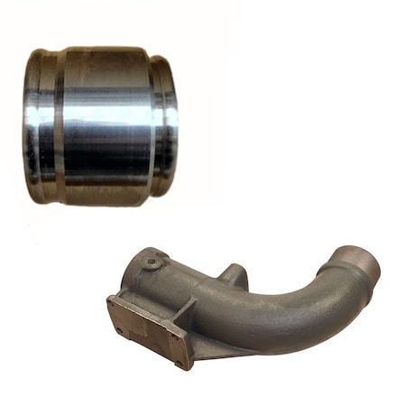 Aic Replacement Parts A65554 Exhaust Sleeve & Elbow Fits Case IH 1170 1175 1270 1370 1470 1570 2470 A65554-ELBOW